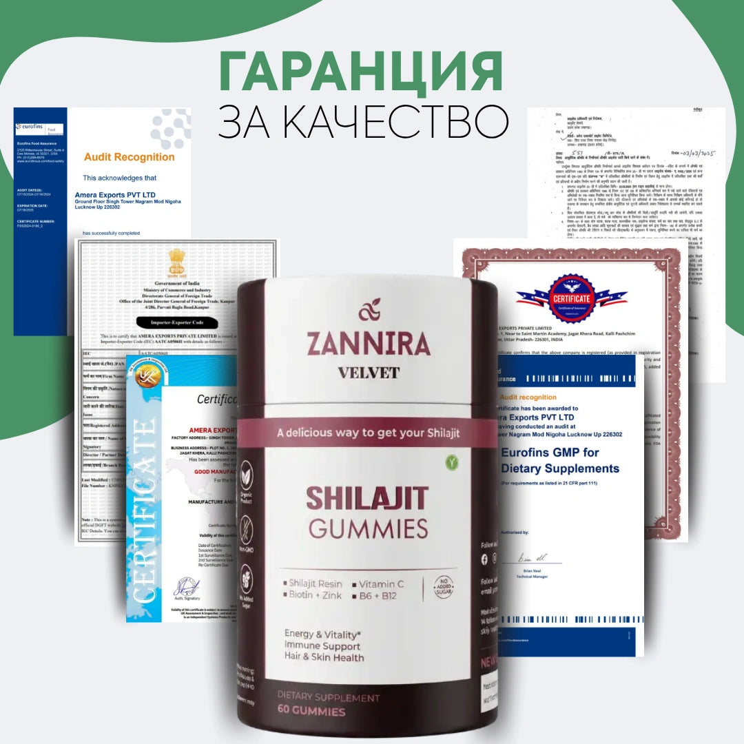 Желирани Бонбони с Шиладжит