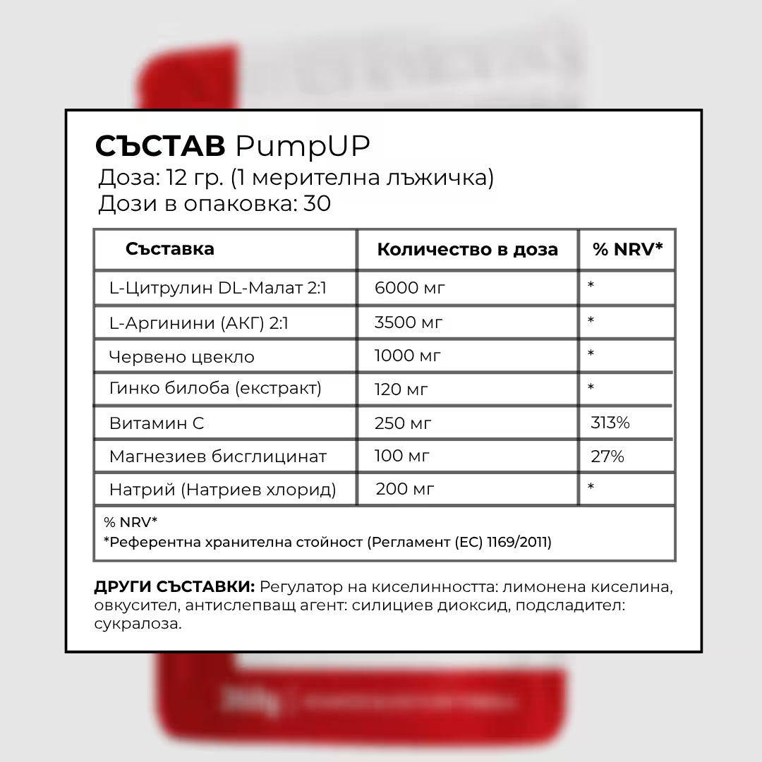 PumpUP + TestoUP + FreeT